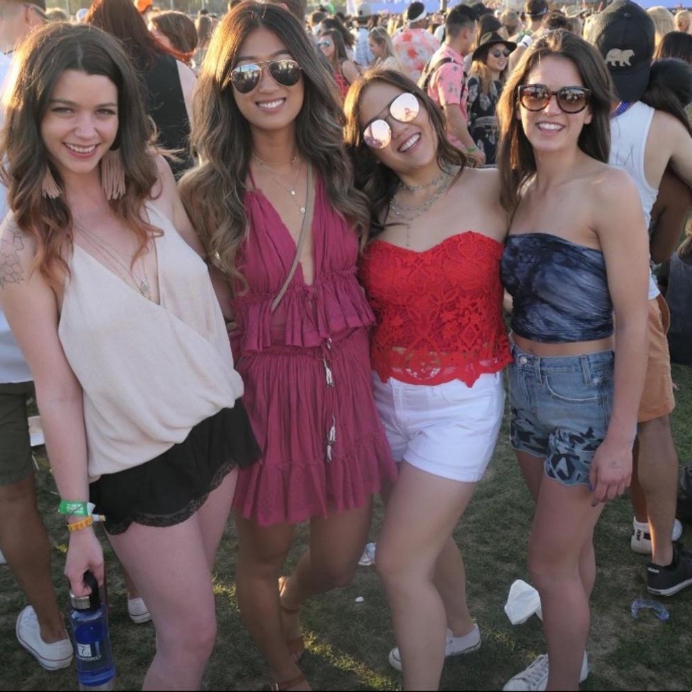 Magenta Free People Set